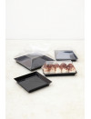 PLATO CUBIK NEGRO 130
