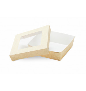 BARQUILLA NATURAL KRAFT 40CL + TAPA