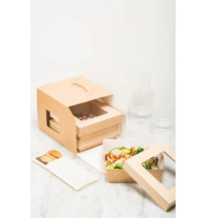 BARQUILLA NATURAL KRAFT 1L + TAPA