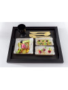 KIT CUBIERTOS DE BAMBÚ 4/1
