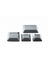 KIT PLATOS CUBIK NEGRO «VERSIÓN C» + TAPAS