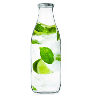 BOTELLA DE LECHE 1L + TAPA