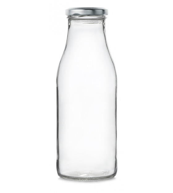 BOTELLA DE LECHE 50CL + TAPA