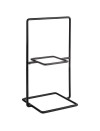 SOPORTE OBVIE NEGRO - 2 ALTURAS