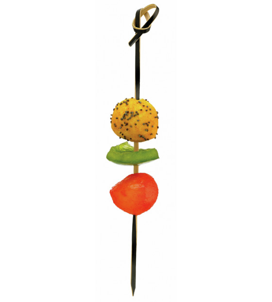 PINCHO BUCLE RETORCIDO NEGRO 150