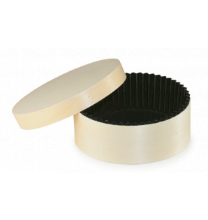 CAJITA PAPEL/PET NEGRA (WB86)