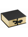 CAJA ALLURE NEGRA/KRAFT CON CINTA