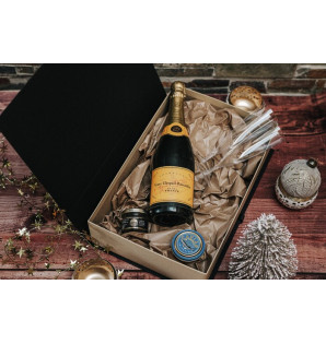 CAJA ALLURE NEGRA/KRAFT XL CON CINTA