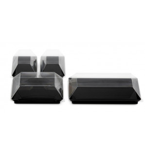 PLATO CUBIK NEGRO 65