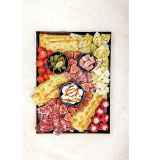 BANDEJA CUBIK NEGRA ATLAS 1/1