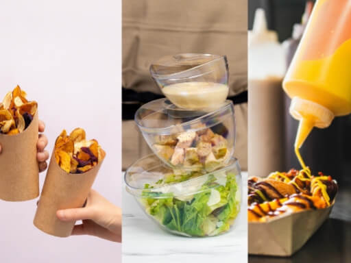 Snacking, catering: ¿qué recipientes elegir para tus platos para llevar?